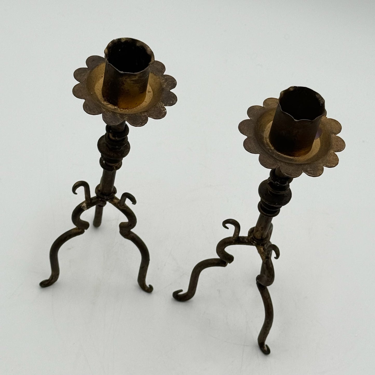 Warda Brass Candlesticks