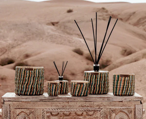 Raphia Candle in Bahia