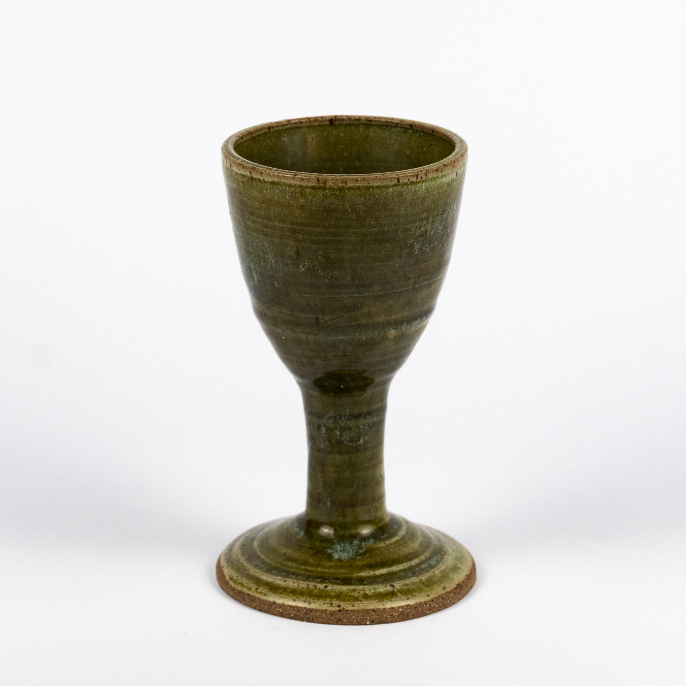 Oren Green Ceramic Kiddush Cup