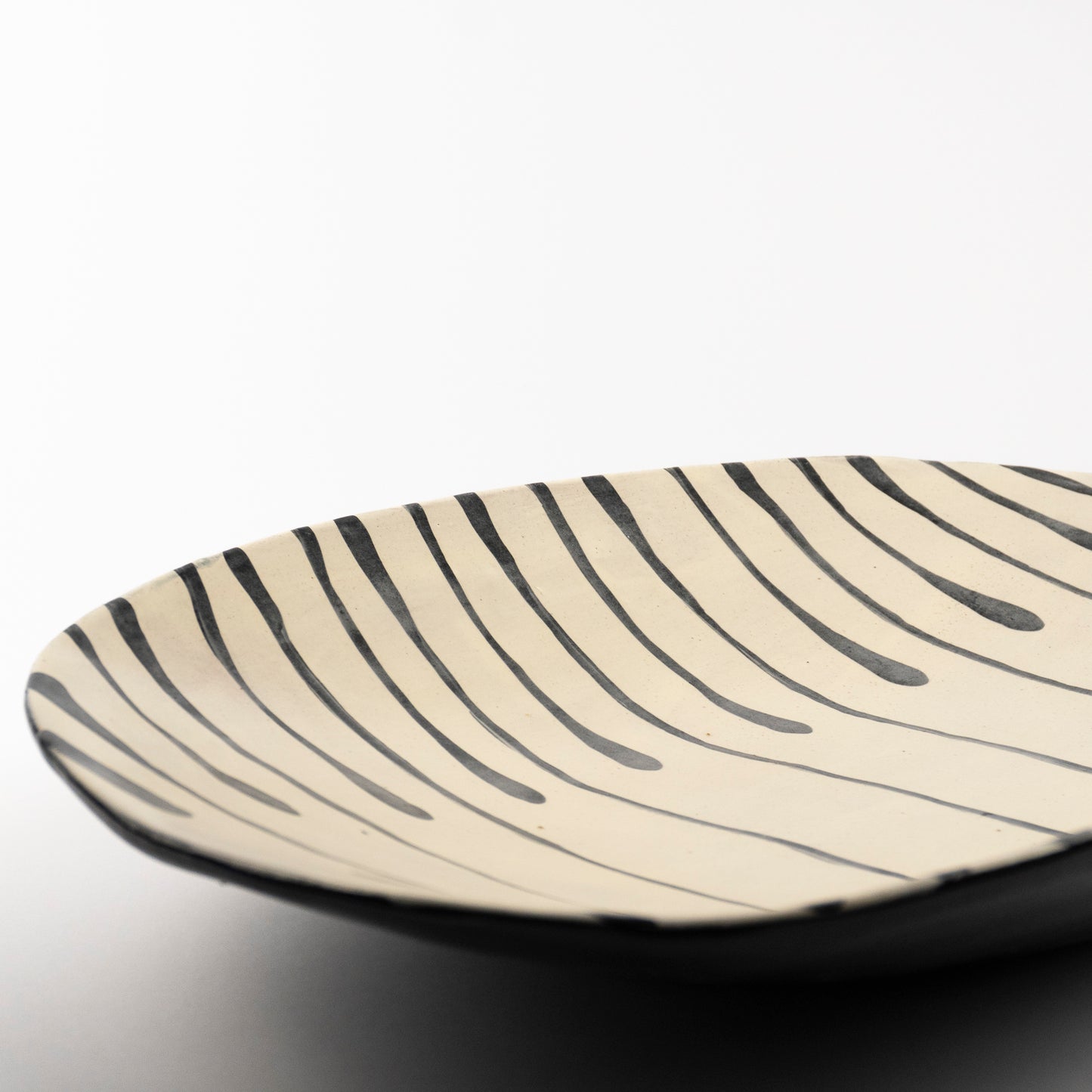 Zina Ceramic Serving Platter