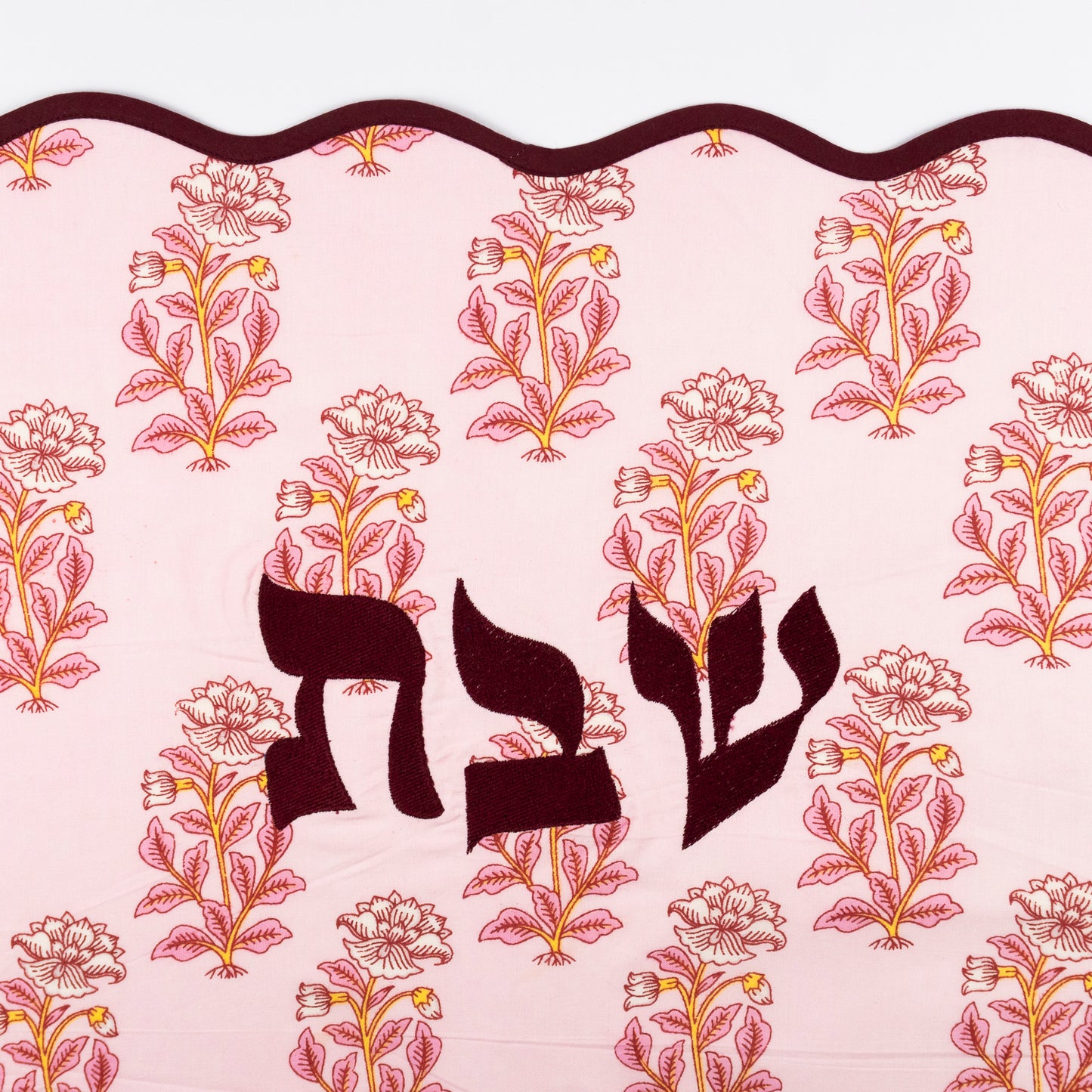 Burdo Floral Linen Challah Cover