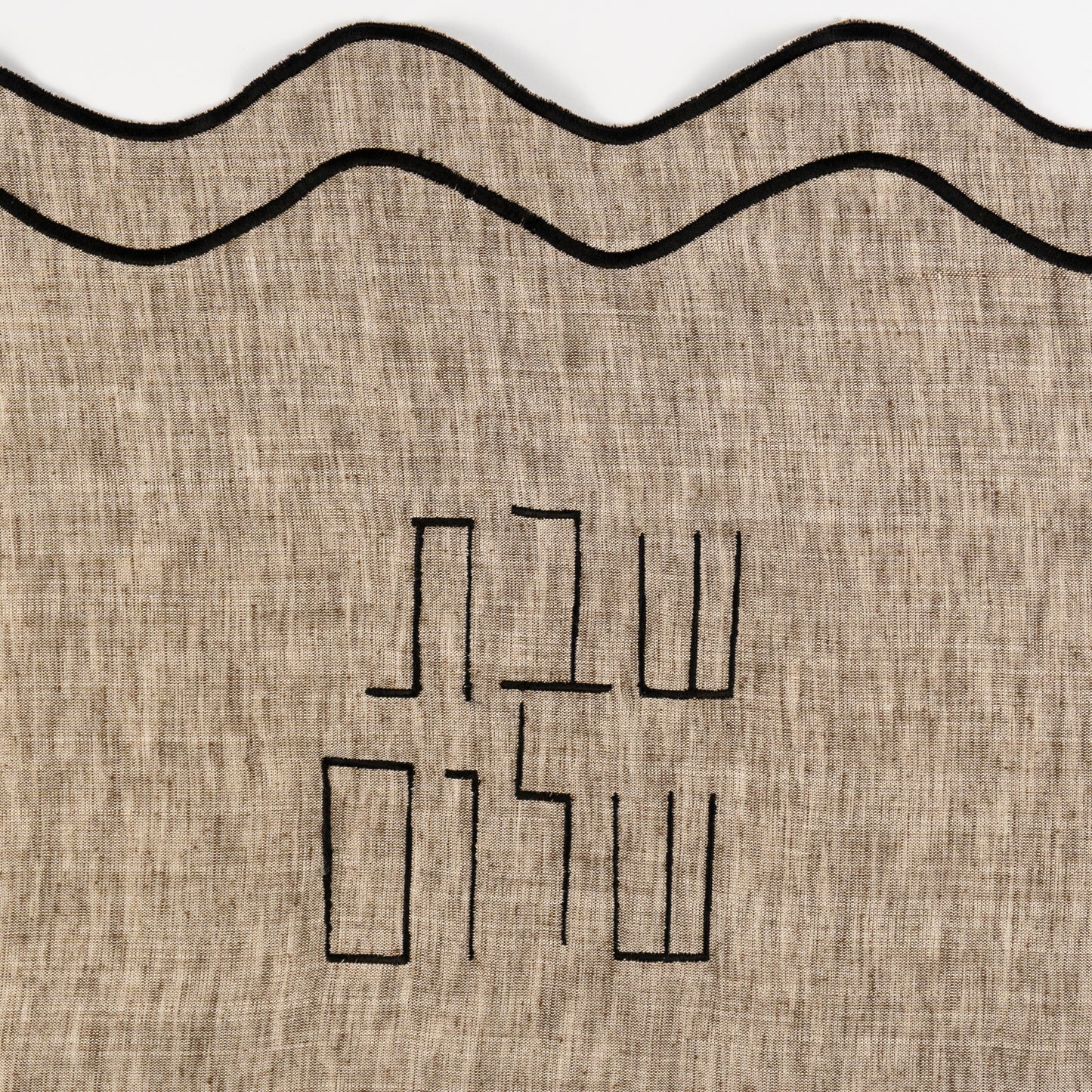 Wendy Oak Linen Challah Cover