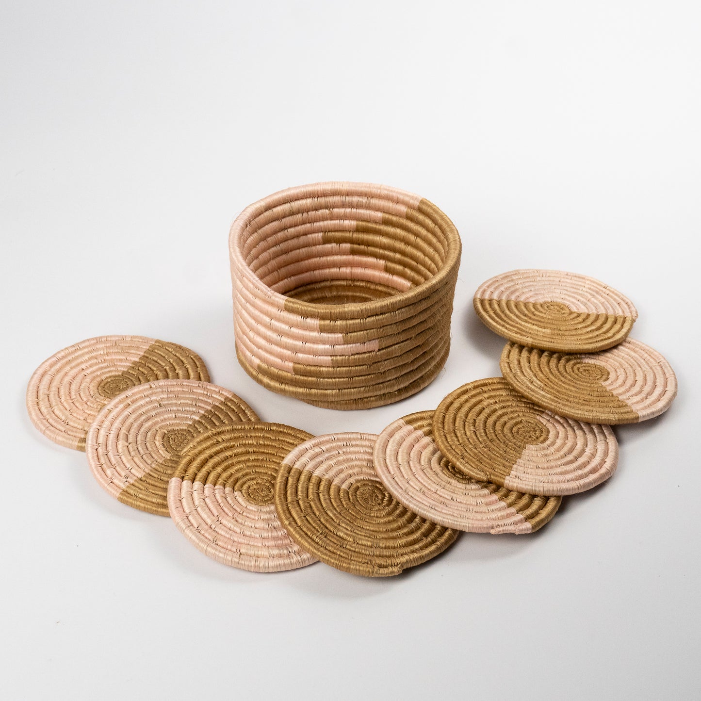 Ineza Woven Coaster Set