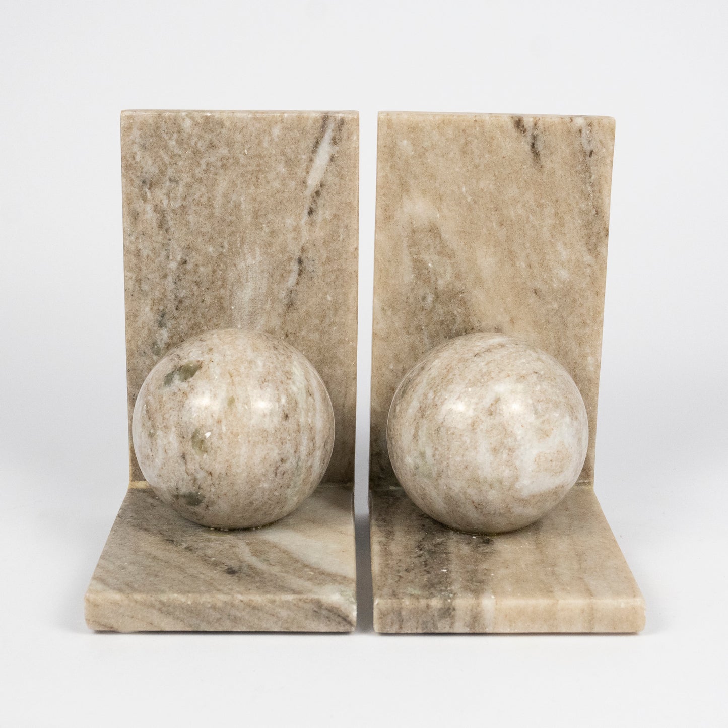 Gris Marble Bookends