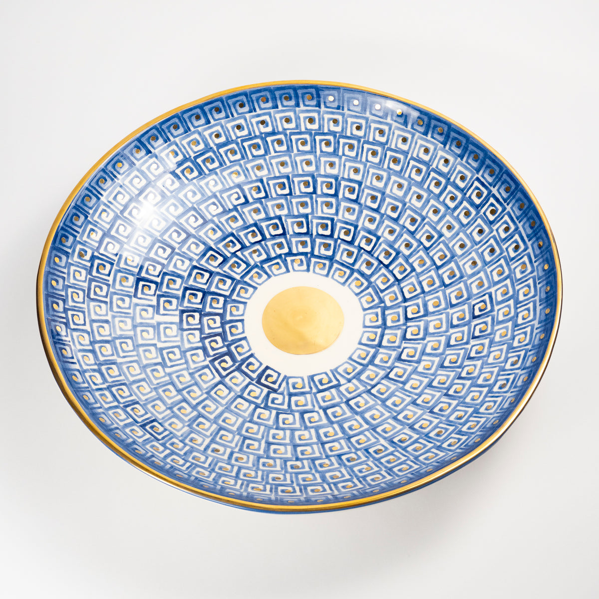 Noemi Maiolica Serving Bowl