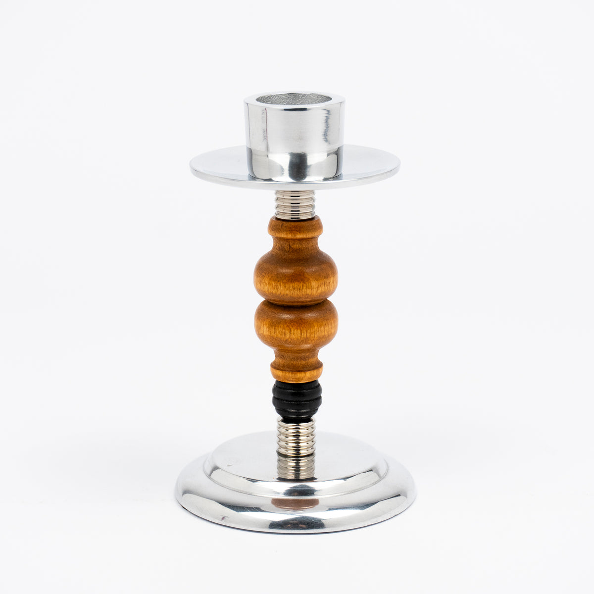 Echo Beaded Candlestick Holders