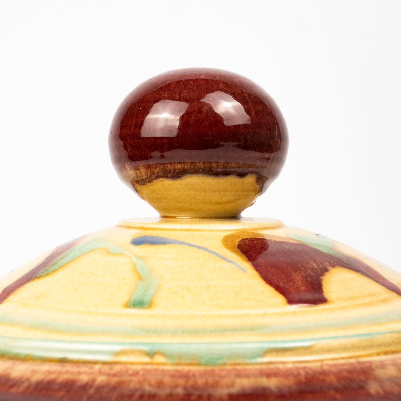Melio Vintage Ceramic Lidded Dish