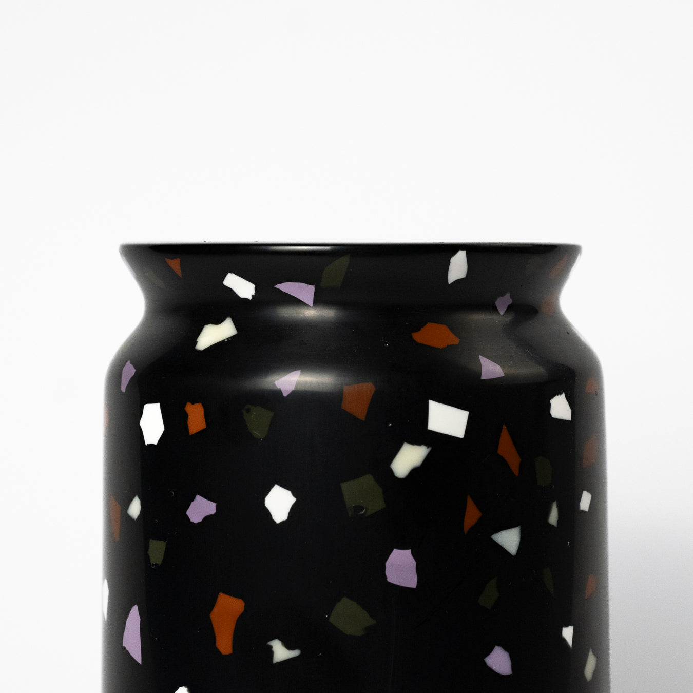Resin Vase in Terrazzo