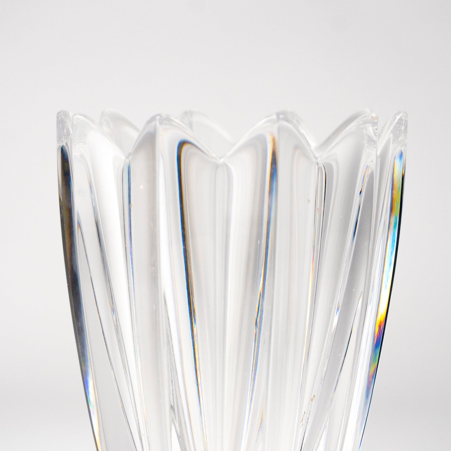 Blanche Vintage Crystal Vase