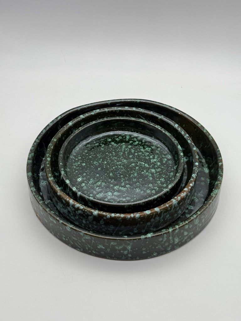 Stan Set Of 3 Flat Bowls