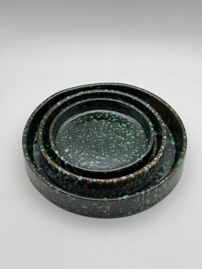 Stan Set Of 3 Flat Bowls