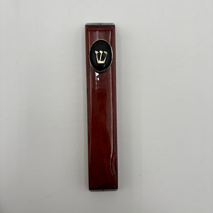 Ajax Wood Mezuzah- Small
