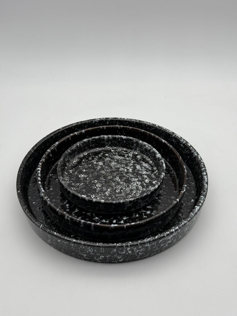 Stan Set Of 3 Flat Bowls