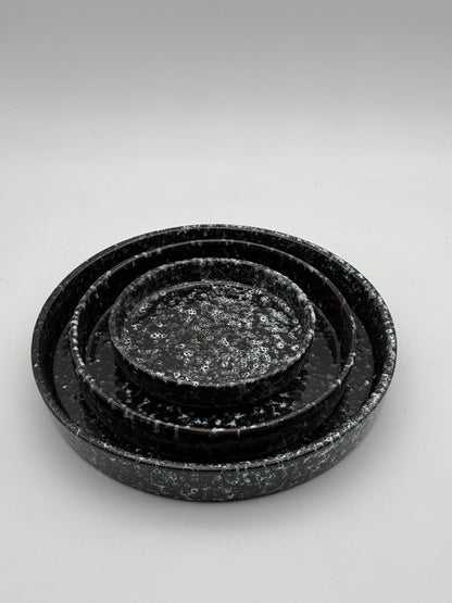 Stan Set Of 3 Flat Bowls