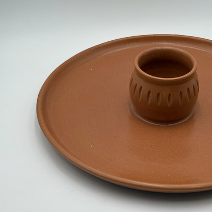 Hena Ceramic Sectioned Platter- Large