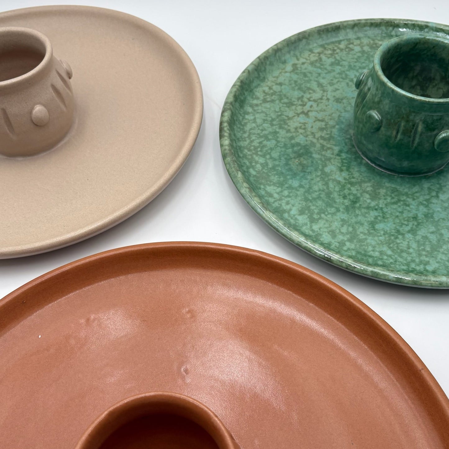 Hena Ceramic Sectioned Platter- Medium