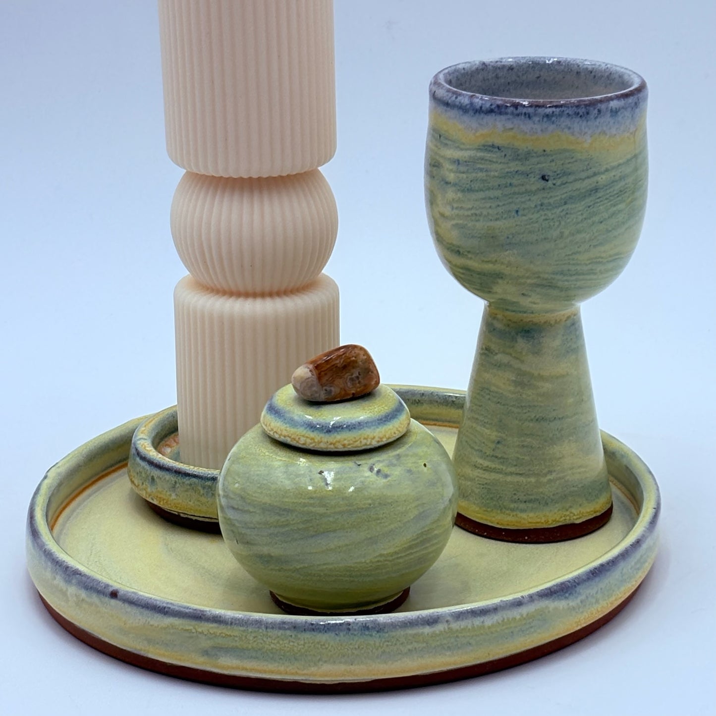 Doron Ceramic Havdalah Set