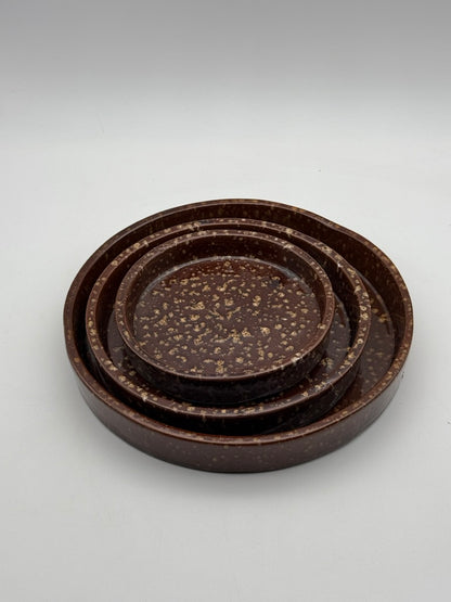 Stan Set Of 3 Flat Bowls