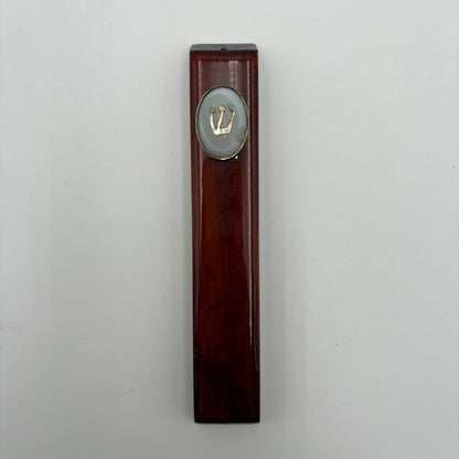 Ajax Wood Mezuzah- Small