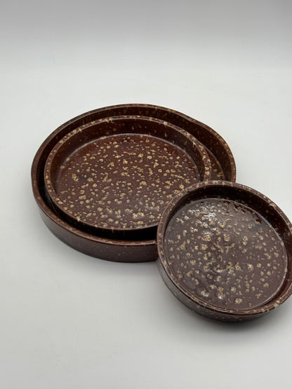 Stan Set Of 3 Flat Bowls