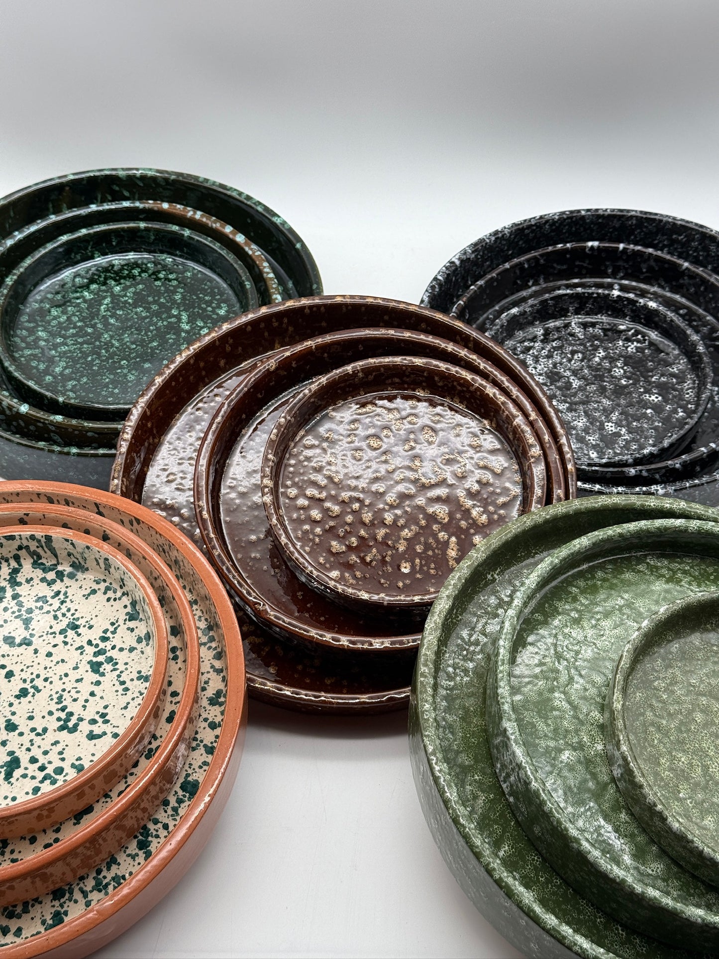 Stan Set Of 3 Flat Bowls