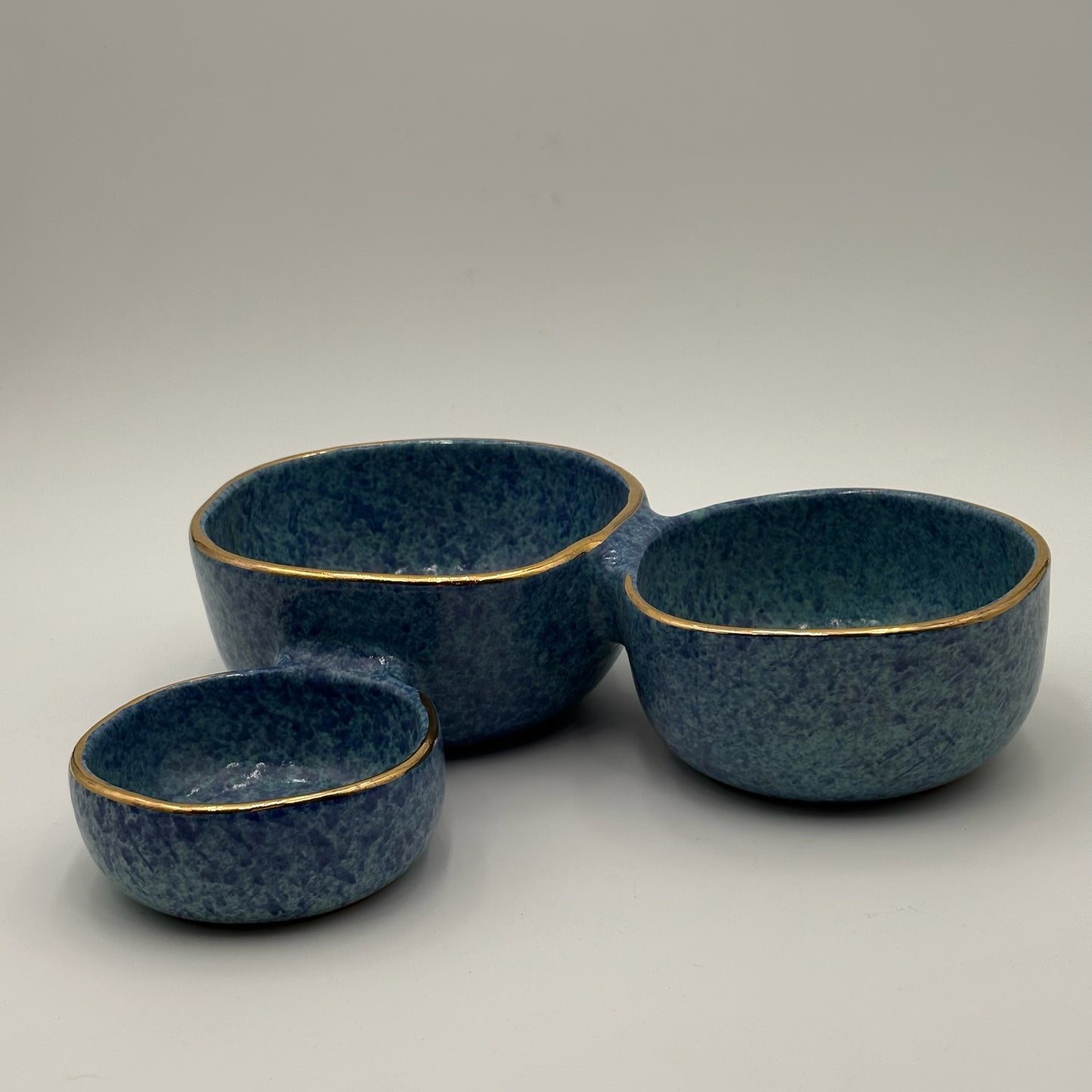 Troy Ceramic Trio Dip Bowl
