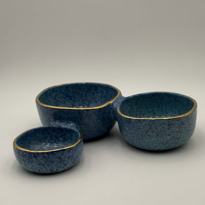 Troy Ceramic Trio Dip Bowl