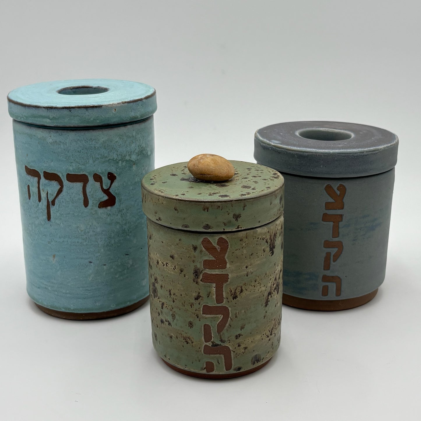 Beulah Ceramic Tzedaka Jar
