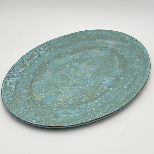 Yama Ceramic Challah Platter