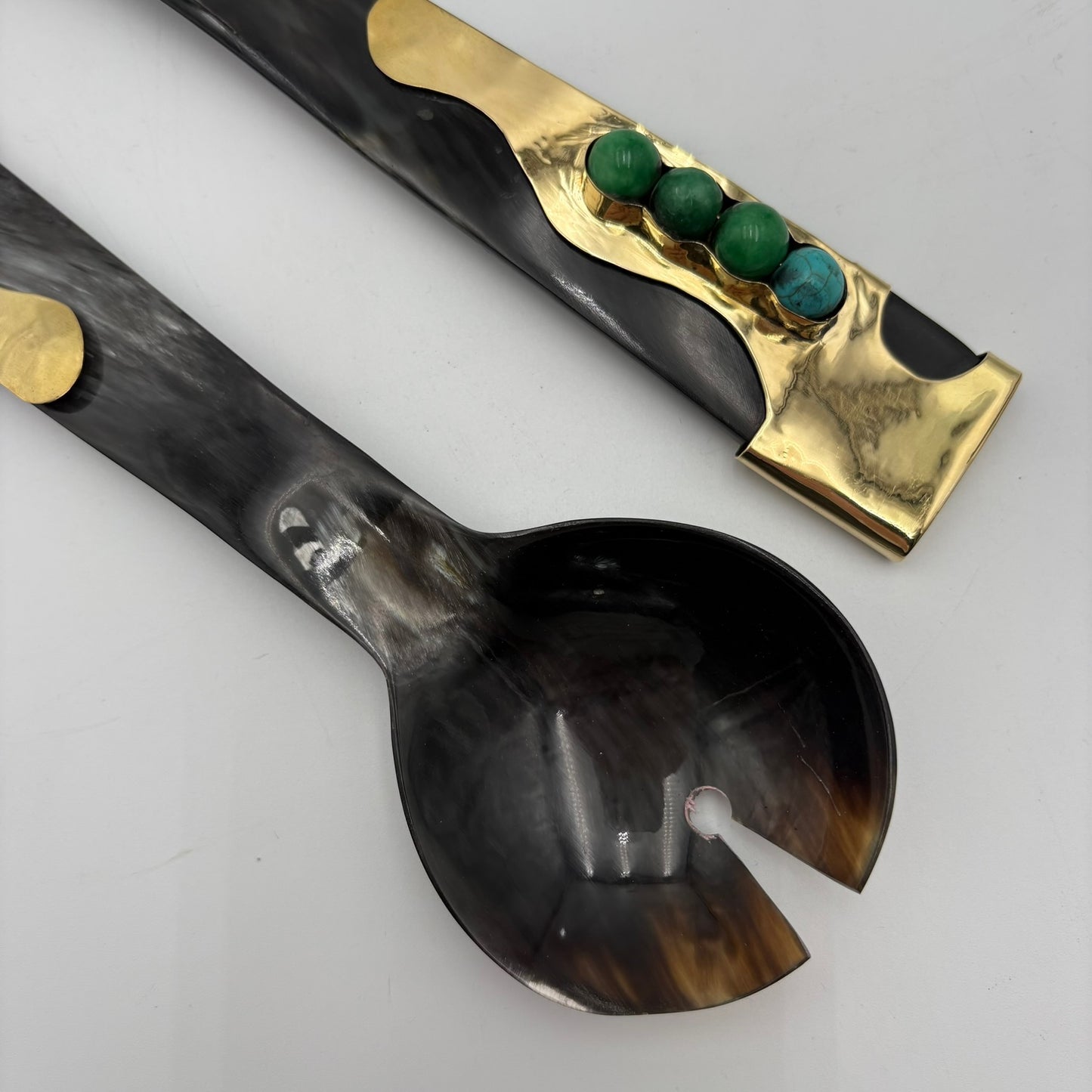 Glinda Horn Serving Spoon Set