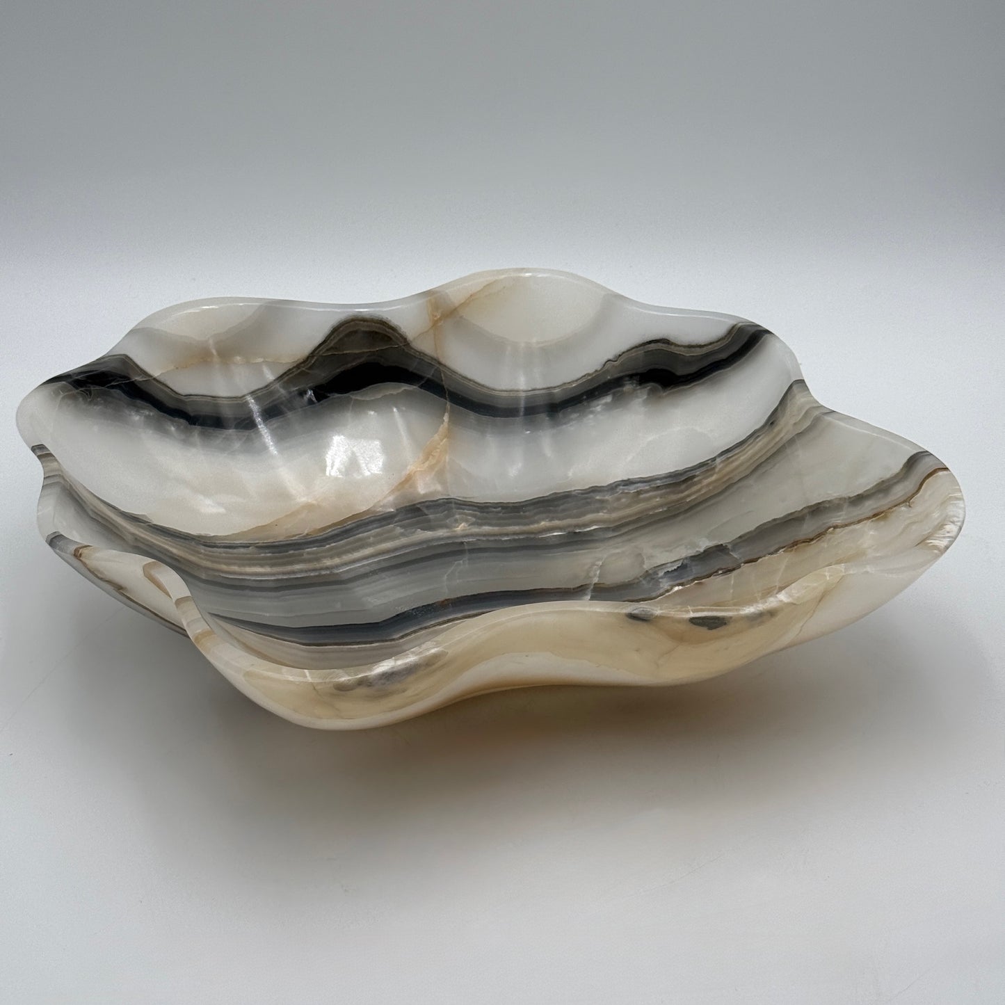 Vanta Onyx Decorative Bowl