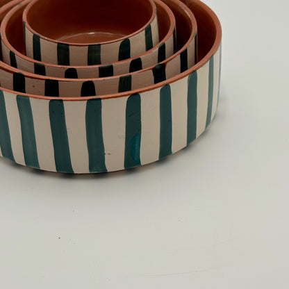 Sahara Striped Bowls not full sets