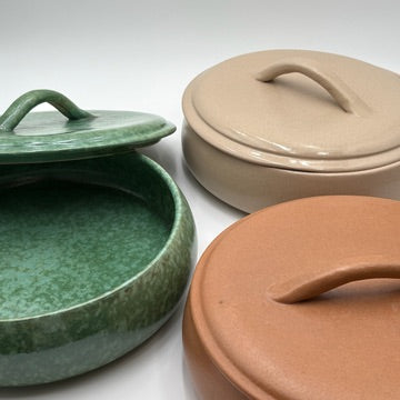 Claire Ceramic Lidded Bowl- Large