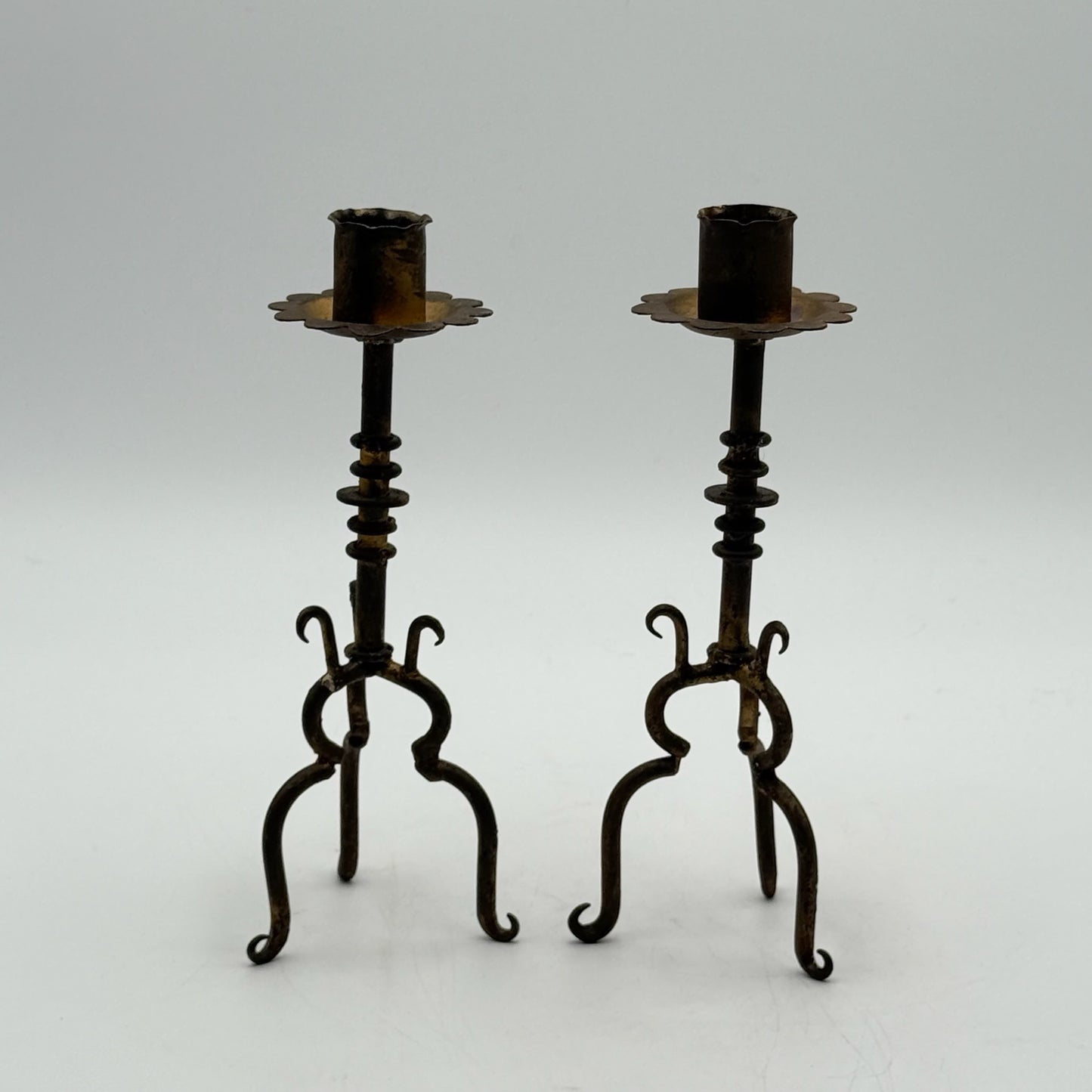 Warda Brass Candlesticks
