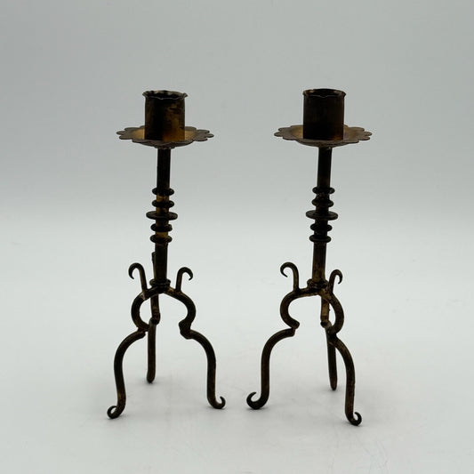 Warda Brass Candlesticks