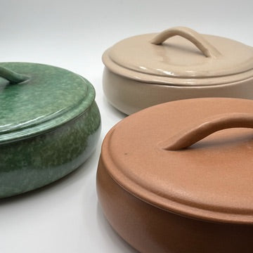 Claire Ceramic Lidded Bowl- Large