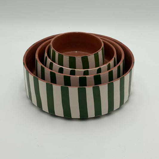 Sahara Striped Bowls not full sets