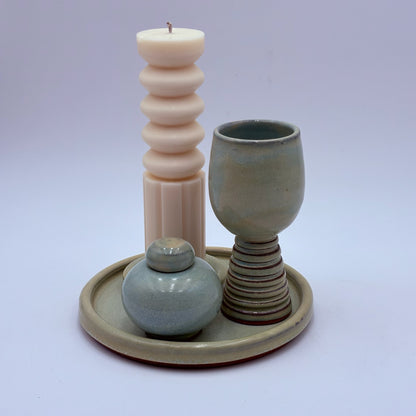 Adin Ceramic Havdalah Set