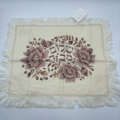 Farah Challah Cover- Dusty Rose
