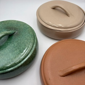 Claire Ceramic Lidded Bowl- Large