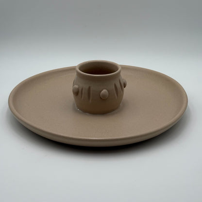 Hena Ceramic Sectioned Platter- Medium