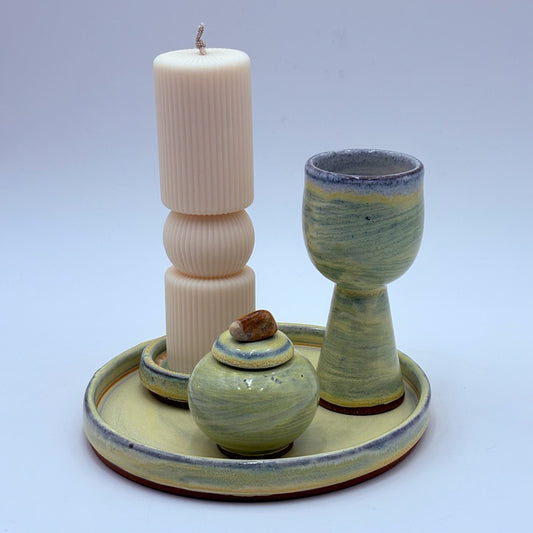 Doron Ceramic Havdalah Set