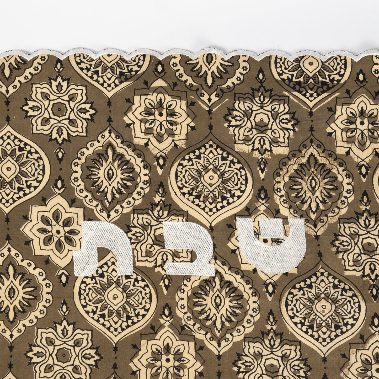 Terra Noir Linen Challah Cover