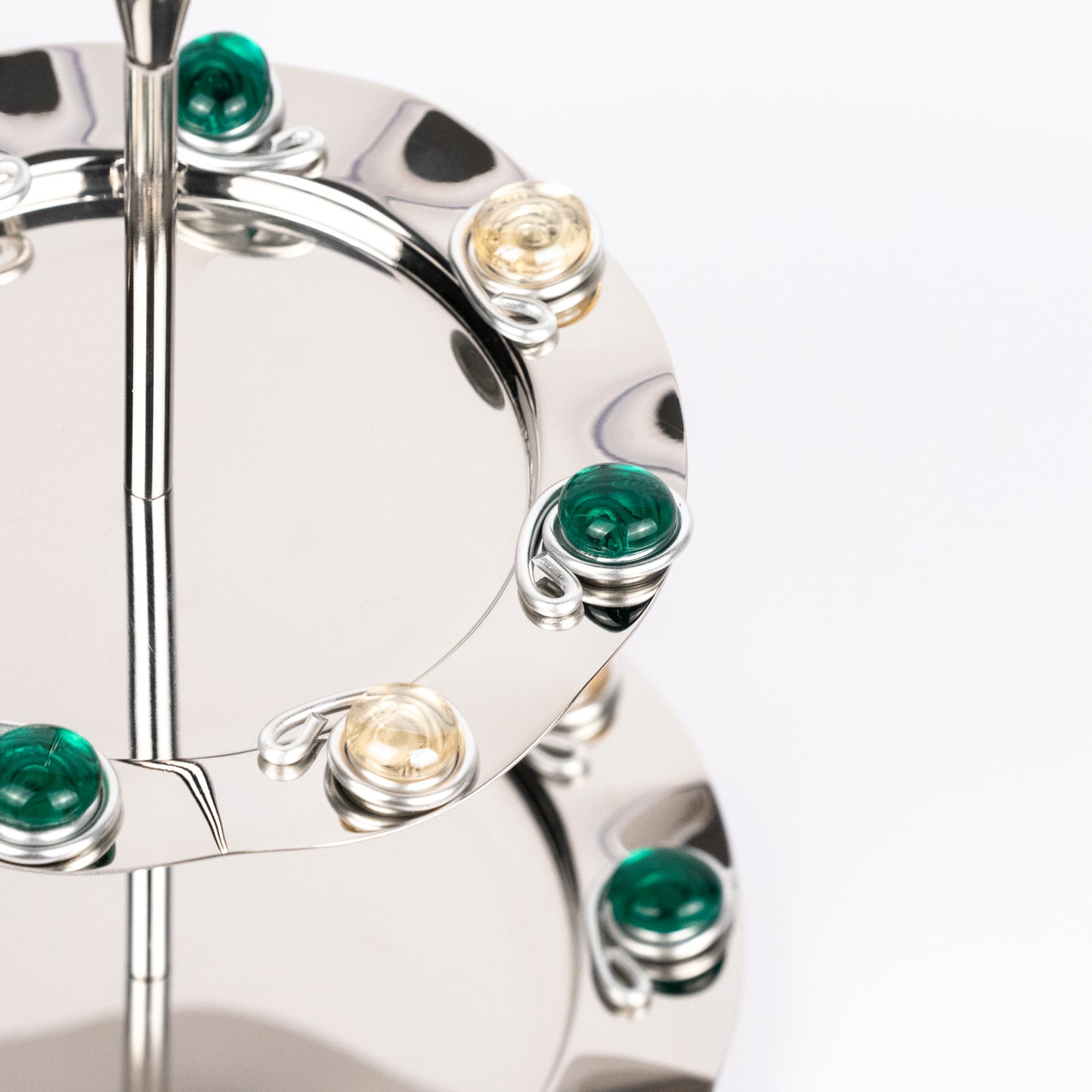 Vera Gemstone Tiered Platter