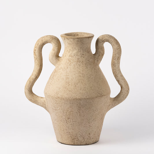 Argo Wavy Handle Vase
