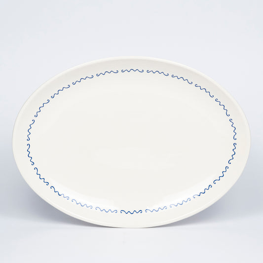 Aseno Ceramic Serving Platter