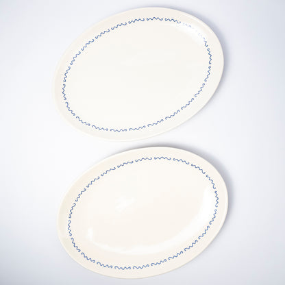 Aseno Ceramic Serving Platter
