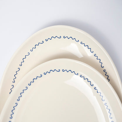 Aseno Ceramic Serving Platter