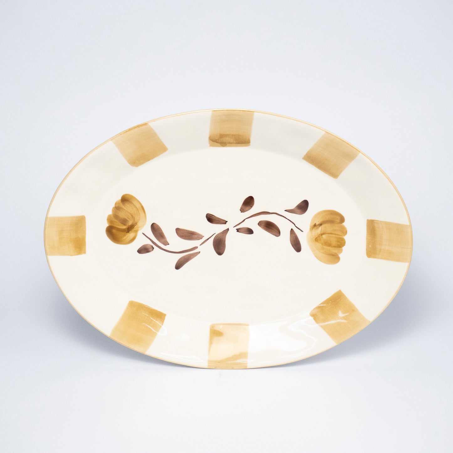 Caramelo Ceramic Serving Platter