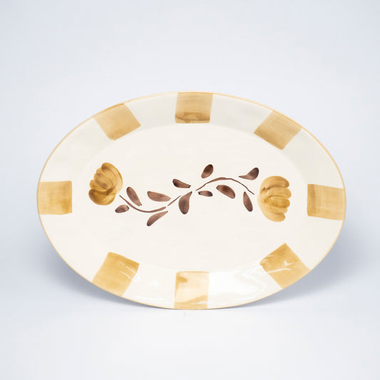 Caramelo Ceramic Serving Platter